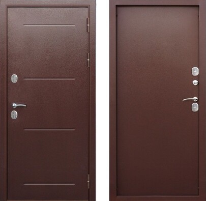 Входная дверь Дверь Цитадель Isoterma 11 см Медный антик (металл-металл) в Гатчине
