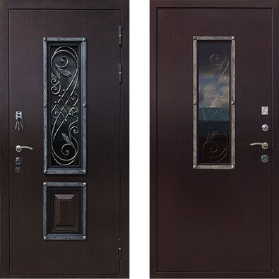 Входная дверь Дверь Гранит Коттедж в Гатчине