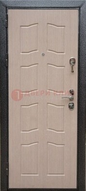 Легкая металлическая дверь с МДФ ДМ-109 в Гатчине