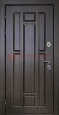 Одностворчатая входная дверь с накладкой МДФ ДМ-131 в Гатчине