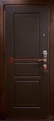 Современная стальная дверь с МДФ ДМ-158 в Гатчине
