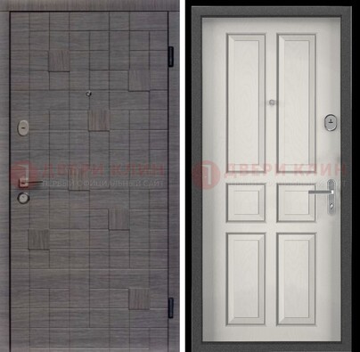Cтальная дверь в квартиру с МДФ ДМ-488 в Гатчине