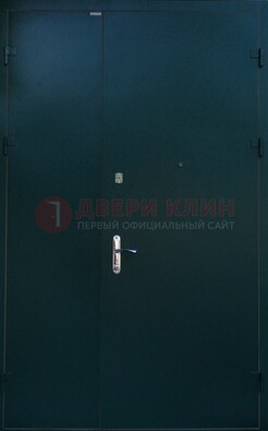 Черная тамбурная дверь ДТМ-36 в Гатчине